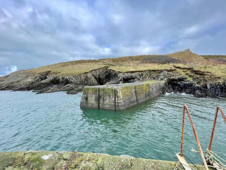 The Hut@Trefechan Wen - Coastal Coziness! Goodwick المظهر الخارجي الصورة